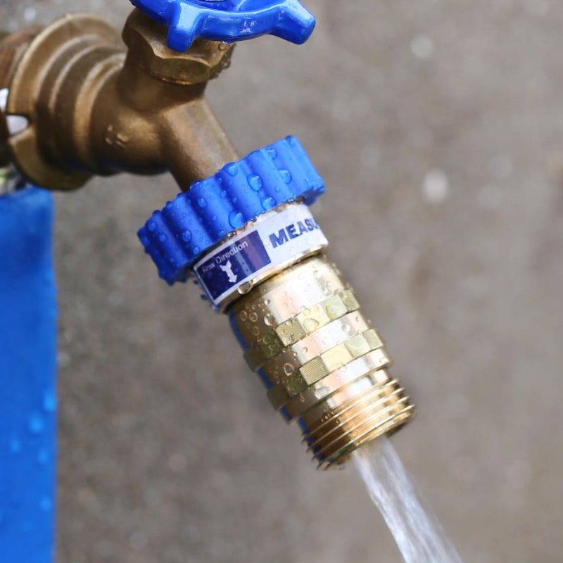 MEASUREMAN Lead-Free Brass, Water Pressure Regulator, Pressure Reducer for Camper, Trailer, RV, Garden, Plumbing System, 40-50 psi, 3/4"Hose - Image 5